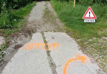 Ťahanovce získajú nové spojenie s Mončím potokom, začali sa práce na cestičke pre cyklistov a chodcov
