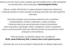 Pacienti oceňujú starostlivosť na klinikách v Košiciach