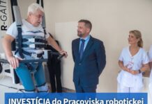 Univerzitná nemocnica v Košiciach posilňuje robotickú rehabilitáciu