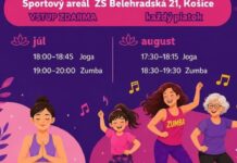 Bezplatné pohybové aktivity na ZŠ Belehradská v Košiciach