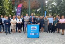 Martin Mudrák predstavil poslanecký tím aj kandidáta na starostu MČ Košice – Juh Ivana Michalka