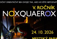 Piaty ročník nočného behu NOX QUAEROX v Mestskom parku