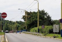 Obmedzenie dopravy na moste pri Pošte 22 v Košiciach kvôli poškodeniu