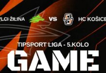 HC Košice nastúpia proti Vlkom Žilina v 5. kole Tipsport Ligy