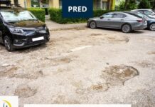 Obnova parkoviska na Ružínskej ulici v Košiciach
