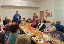 Ťahanovce zorganizovali posedenie pre seniorov