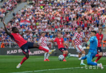 Anglicko deklasovalo Chorvátsko 7:0, dvojgóloví Kane a Saka