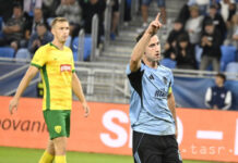 Slovan Bratislava remizoval s MŠK Žilinou 3:3