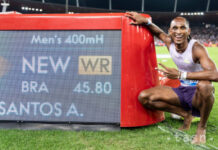 Dos Santos zabehol svetový rekord na 400 m prek. 45,80 s